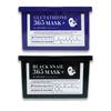 Color Deep Black Snail 365 Mask Pack + Glutathione 365 Mask Pack, 1 Container, 30 Sheets