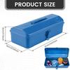 Heavy Duty Tool Box Metal Storage Tools Box Iron Construction Hardware Storage  Electrician Repair