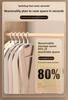 Modern Plastic Hangers For Clothes And Pants With Nonslip Design Perfect For Student Dorms
