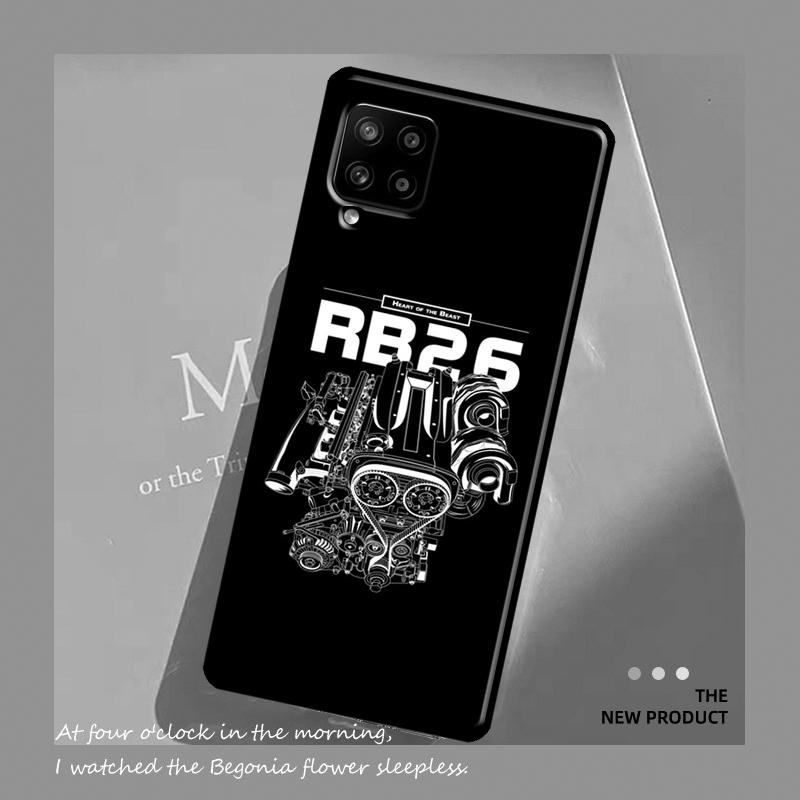 JDM автомобильный чехол с двигателем RB26 для Samsung Galaxy A54 A34 A13 A23 A33 A53 A73 A12 A22 A32 A52 A51 A71 A14, чехол