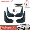 TONLINKER Car Mudguard For MG 3 MG3 2011 2012-2017-Present Mud Flaps Mudguards Splash Guards Fender Mudflaps 4Pcs