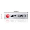 For Alfa Romeo 108 Car Sticker For Alfa Romeo 159 147 1pc 3D Aluminum Badge Car Body Decor Sticker For Alfa Romeo Motorsport Mali Giulietta GT 159