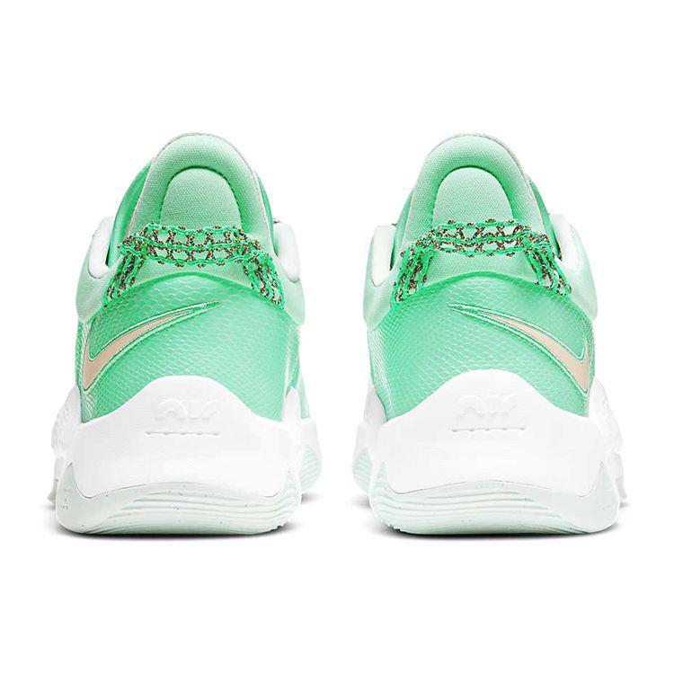 Nike PG 5 Play for the Future Мужские кроссовки Зеленый Зеленый-сияющий Ледниково-голубой CW3143-300