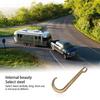 Universal Tow Truck Hook Replacement Long Handle Wrecker J Shaped Hooks Towing Tool Upgrade Accessories Spare Parts