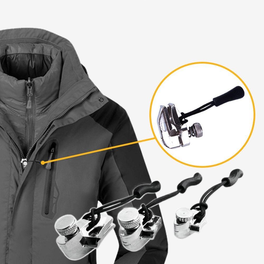 3 разных размера головки молнии для чемодана, прочная головка молнии для мгновенного застегивания молнии