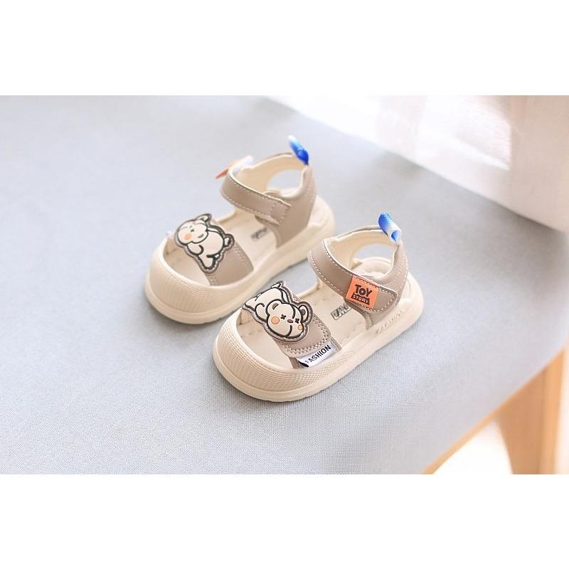 Summer Closed Toe Anti-slip Soft Sole Breathable Toddler Walking Shoes Kids Beach Sandals For Boys Girls