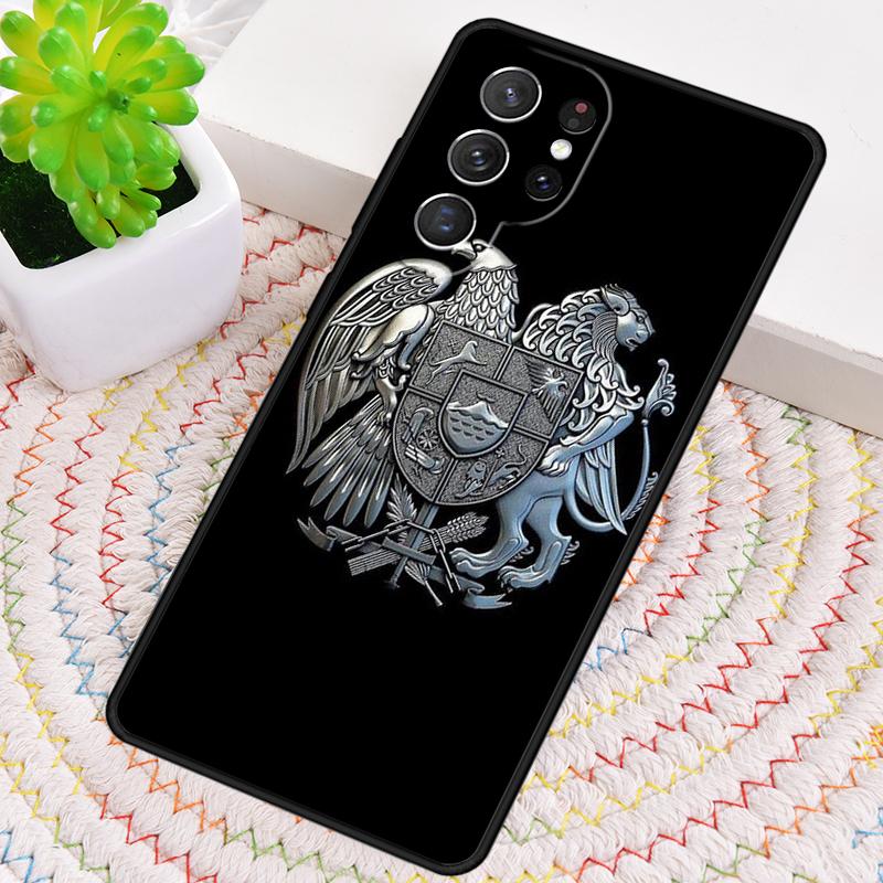 Чехол для телефона с гербами Армении, Албании, России для Samsung Galaxy note 10 pro S26 Ultra S23 S24 FE S25 S21 S22 PLUS ударопрочный Чехол