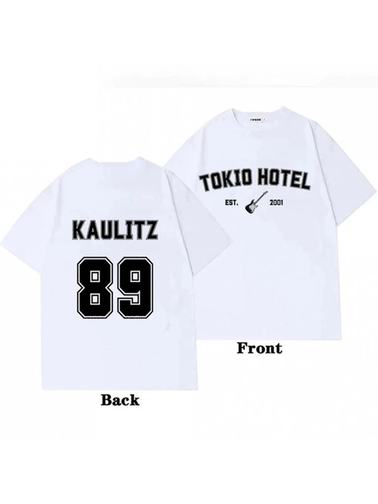 Футболка Tokio Hotel Kaulitz с принтом на спине - Футболка с графикой группы