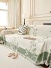 Luxury Chenille Sofa Cover Cloth Sofa Blanket Cover Full Cover Floral Universal Couch Towel Cover Dust Proof Sofa Cushion Cover