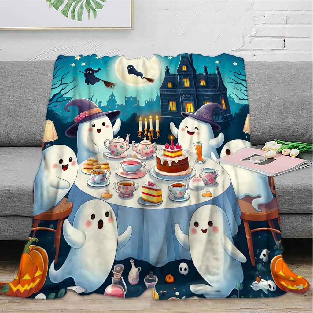 Halloween Print Blanket