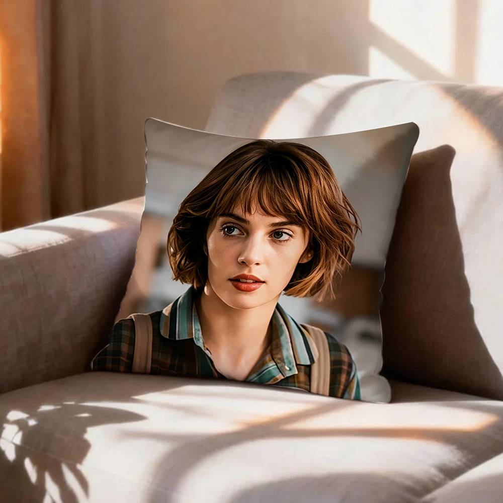 Retr Maya Hawke Pillow Case Pattern Printed Pillowcase For Living Room Sofa Cushion Cover