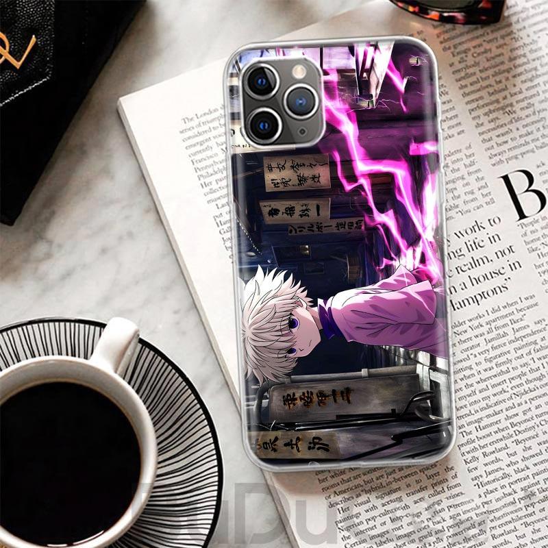 Чехол Hunter X-Hunters Killua для iPhone 17 Air 16 16E 15 Pro Max 14 Plus 13 Mini Чехол для телефона 12 11 7 8 SE Индивидуальная печать