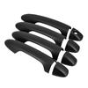 Car Decoration Door Bowl Handle Cover For FORTUNER 2016- Matte Black Cars Accessories Smart Holes Exterior Styling