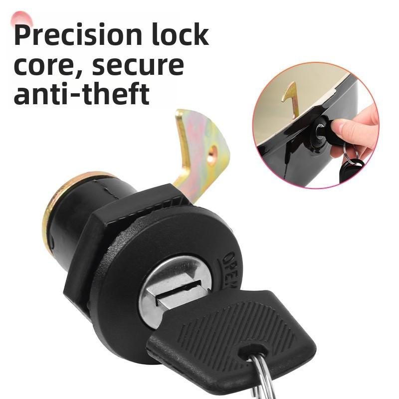Universal Electric Vehicle Trunk Lock Modification Tool Box Storage Box Pedal Motorcycle Fix Lock Hook Tail Trunk Lock