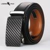 Мужской кожаный ремень с автоматической пряжкой, высококачественный молодежный деловой повседневный универсальный ремень