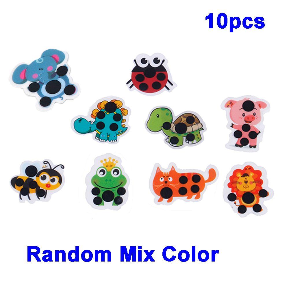 Cartoon Head Baby Care Fever Detection Thermometers Thermometer Temperature Test Forehead Sticker