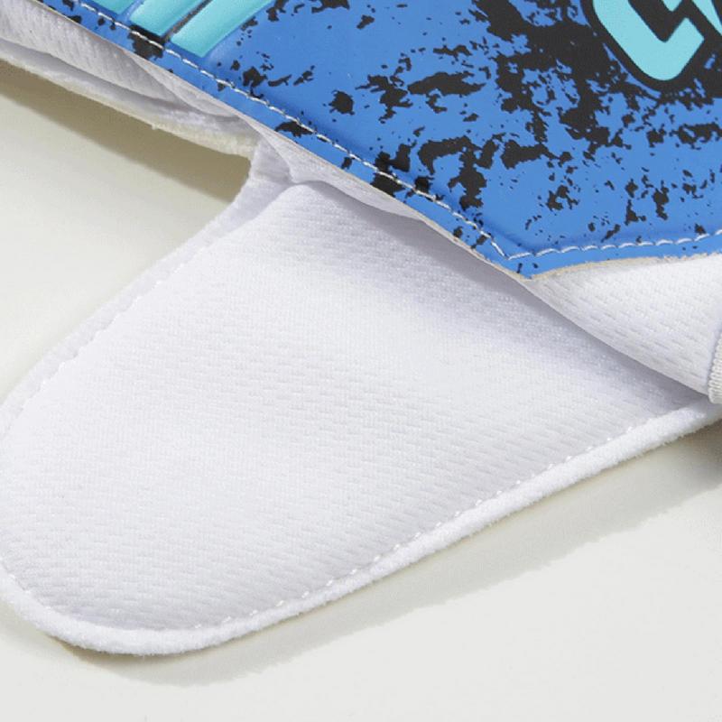 Профессиональные вратарские перчатки, футбольные перчатки, противоскользящие дышащие утолщенные профессиональные вратарские перчатки для защиты пальцев