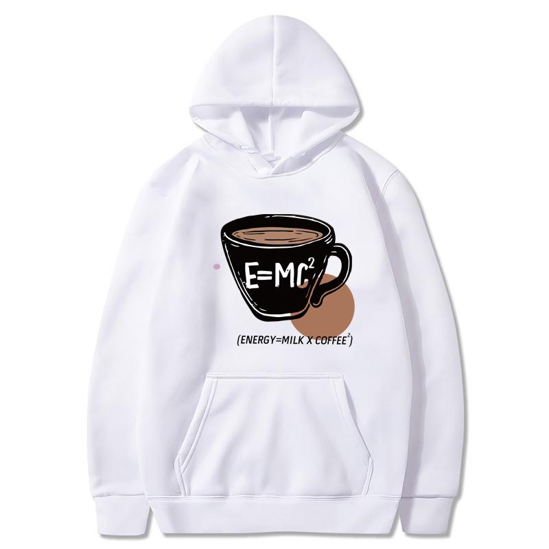 Emc Energy Milk Coffee Hoodies Women Fleece Comfortable warm Hoodie Fashion Casual All Match Hoody Sports Original Basic Clothes
