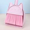 1 Set Cartoon Flexible Bristles Kids Pretend Play Toddlers Indoor Outdoor Floor Sweeping Tool Kit Mini Children Broom Dustpan