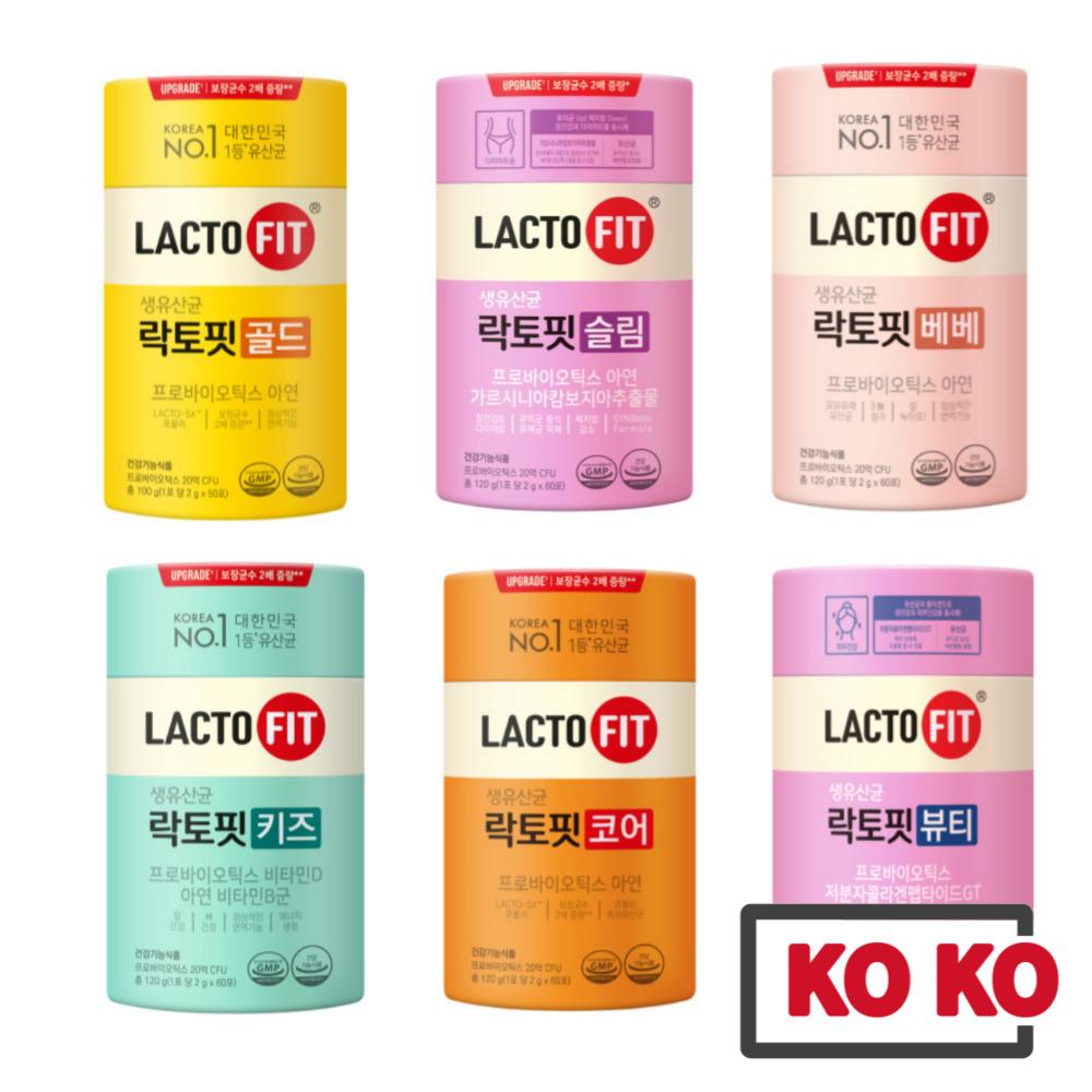 Chong Kun Dang Обновите пробиотики LactoFit 5X, 6 типов