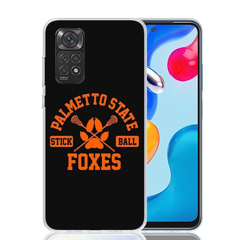 Andreil All For The Game Palmetto State Foxes Phone Case For Xiaomi Redmi Note 15 14 13 12S 12 Pro Plus 11S 11E 11 11T 10S 10 Ar