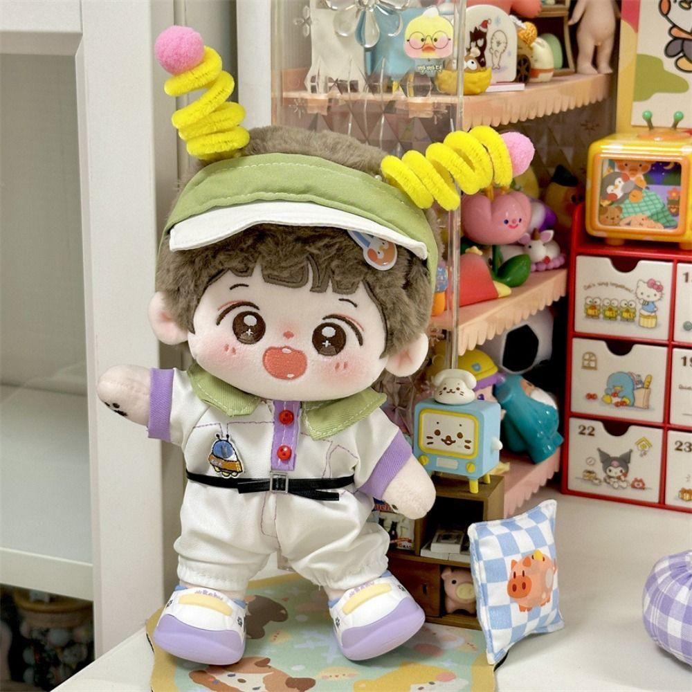 20cm Handmade Cotton Doll Clothes Cos Gift Doll Accessories Fashion Doll Cap Headdress