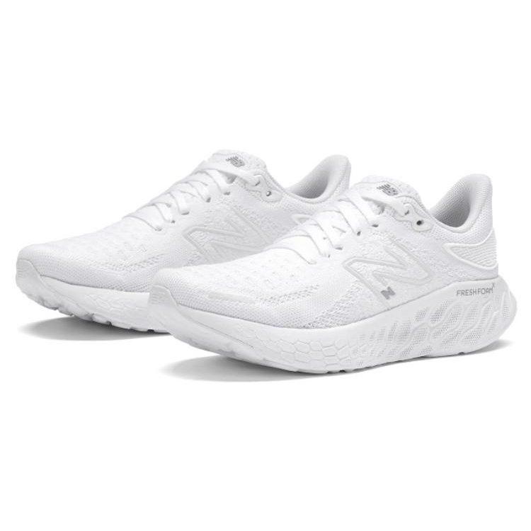 New Balance 1080 Удобная ткань, износостойкая, дышащая, легкая, низкие беговые кроссовки, женские, белые W108012W