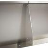 Retaining Wall 2 pcs 100 x 12 x 30 cm Stainless Steel Silver