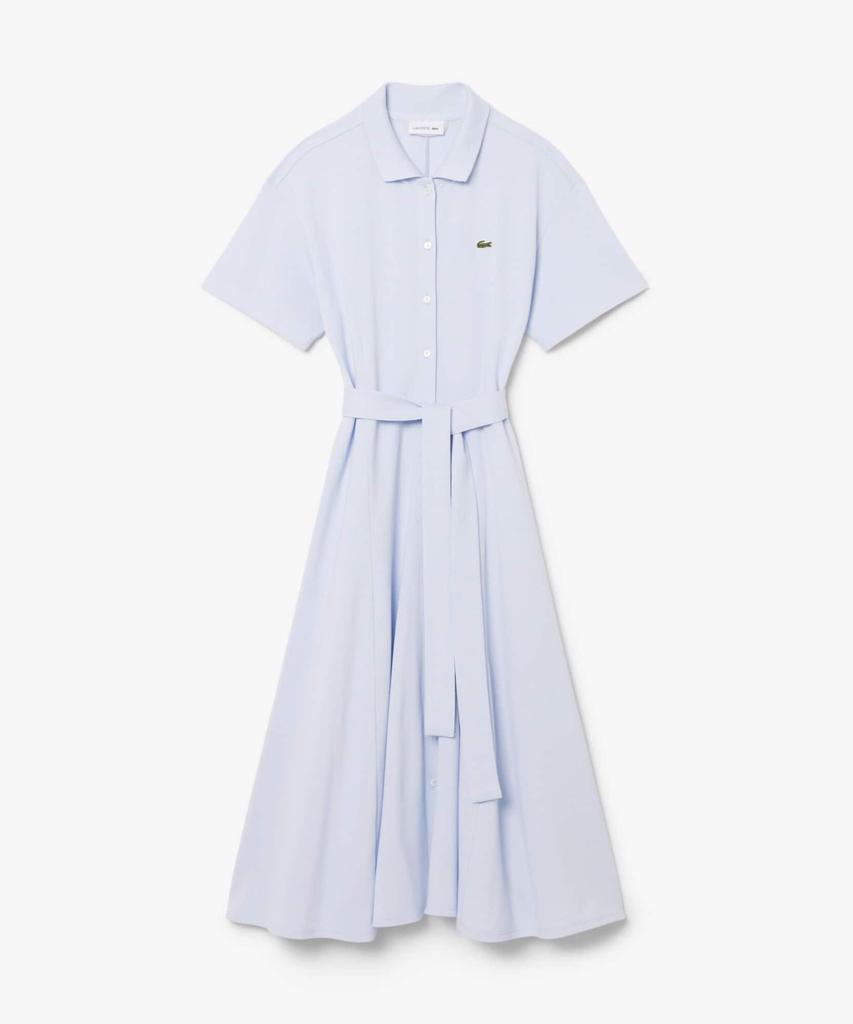 LACOSTE Женское приталенное платье-поло с поясом Ef9621-56G J2G