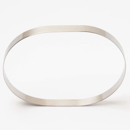 Endo Shoji Commercial Hamburger Steak Rings, 150g Capacity, 18-0 Stainless Steel, Made in Japan, BHV532