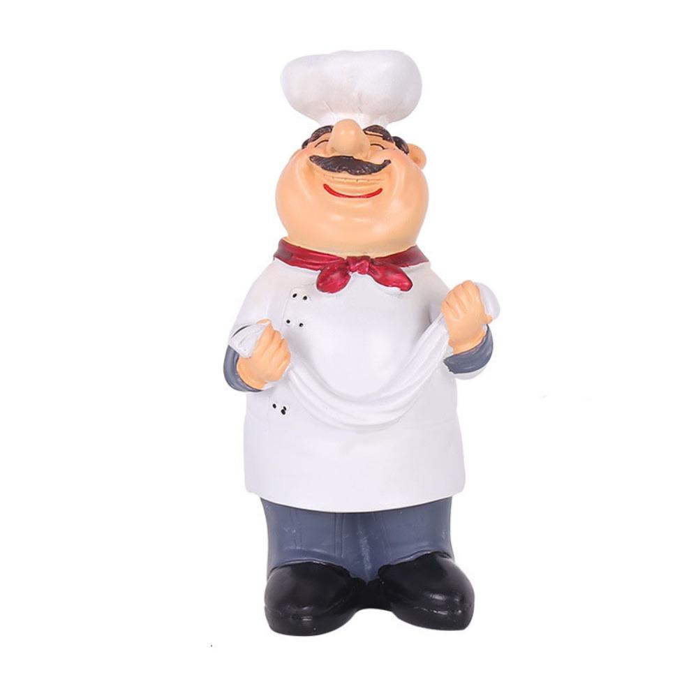 Simulated Farmhouse Cake Shop Decor Handicraft Chef Resin Figurines Bakers Food Lovers