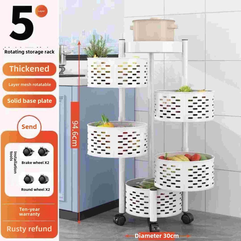 Многоуровневая тележка для хранения на колесиках, кухонный органайзер, подставка, хозяйственная тележка с колесами для домашней кухни, гостиной