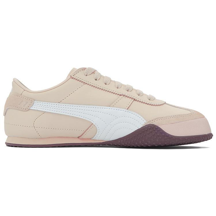 Puma Bella UT Leather Sakura Pink Women Sneakers White 402186-04