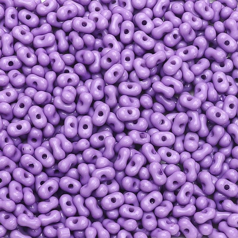 105Pcs Acrylic Beads Charms Peanut Beads For DIY Bracelet Necklace Jewelry Making