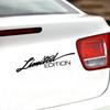 Decoration Car LIMITED EDITION Sticker Vinyl Car-styling Sticker New Reflective Laser Decal