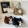 IELGY Ladies Bucket Bag Summer Simple All-Match Shoulder Messenger Bag
