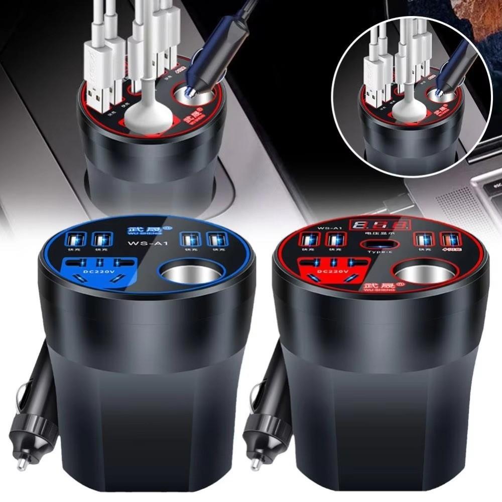 High Power Car Inverter USB/Type C Charger Car Converter Socket Universal Car Power Converter