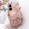 For Infinix Smart 20 4G Case New Fashion Flower Pattern Soft Black Silicone Phone Cover For Infinix Smart 20 Bumper Smart20 Para