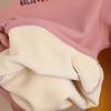 Winter Children Thermal Outfit Casual Boys Girls Two Piece Set  Kids Underwear Conjuntos Warm Mock Neck Tops Children's Velvet Lined Thick High Neck