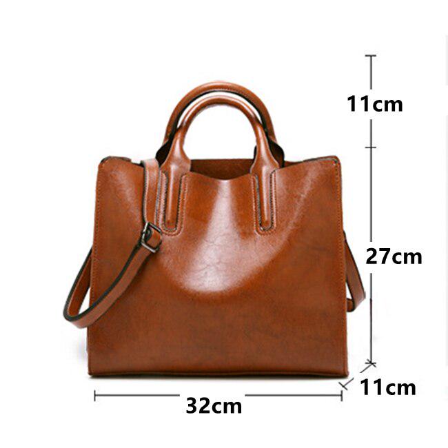 Винтажная сумка с ручкой сверху Сумки из искусственной кожи Сумка через плечо Повседневная женская сумка-мессенджер Женский