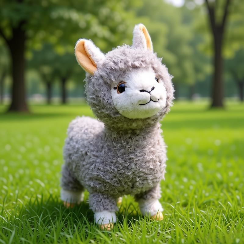 30/40/55 см Милая Кудрявая Альпака Плюшевая Подушка Длинная Шея Стоящая Мультяшное Животное Мягкая Игрушка Домашний Декор Подарок на День Рождения Мальчики Девочки Дети