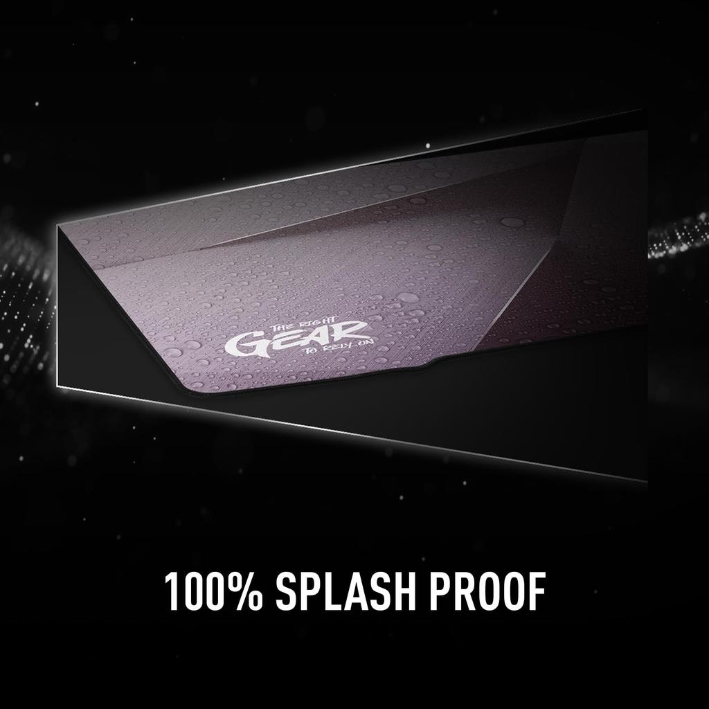 MSI Agility GD72 GLEAM EDITION Light Reflective Special Treatment Resistant Gaming Mouse Pad Agility GD72 GLEAM EDITION MS683 Waterproof/stain