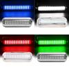 Waterproof Marine Boat 42 LED Light Stainless Steel Underwater Pontoon Transom Lamp Yacht Cabin Deck Tail Lights