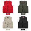 Fishing Photography Vest Summer Multi Pockets Mesh Jackets Quick Dry Waistcoat