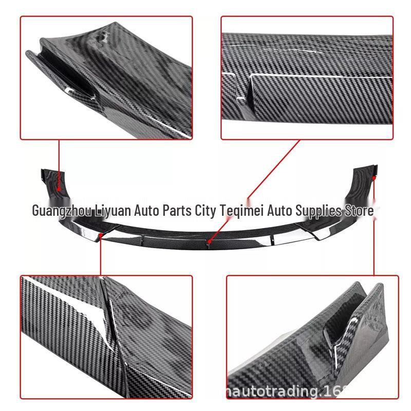 Передний сплиттер-диффузор кузовного обвеса для Jeep Grand Cherokee SRT 2015+