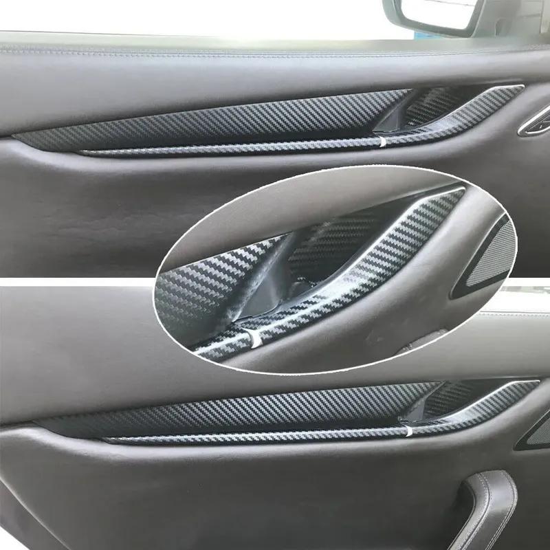 Car-Styling Carbon Fiber Car Interior Center Console Color Change Molding Sticker Decals For Maserati Ghibli 2014-