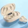 Wireless Bluetooth Earphones Clip-on Noise Reduction Earbuds for Hifi music Power Display headphones Comfort Headsets
