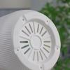Nordic Style Thickened White Vertical Stripe Flower Pot
