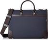 Business Bag Cordura Water Repellent A4 Inch PC Compatible 2WAY Free Standing Large Capacity Navy X Chocolate 13.3 Men's