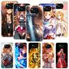 Чехол для телефона Sword Art Online Юки Асуна Для Xiaomi Poco X7 X6 X5 Pro F7 Ultra Redmi 15C 15 13 13C 12 12C 10 10A 10C 9 9A 9C 9T C